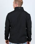 Mens Aztec Softshell Water-Resistant Jacket - Black