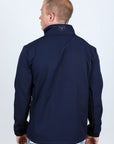 Mens Aztec Softshell Water-Resistant Jacket - Navy