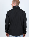Mens Aztec Softshell Water-Resistant Jacket - Black