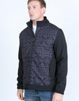 Mens Aztec SoftShell Concealed Carry Water-Resistant Jacket - Black