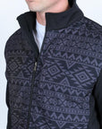 Mens Aztec SoftShell Concealed Carry Water-Resistant Jacket - Black