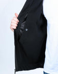 Mens Aztec SoftShell Concealed Carry Water-Resistant Jacket - Black