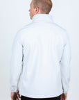 Mens Aztec Softshell Water-Resistant Jacket - White