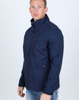Mens Aztec Softshell Water-Resistant Jacket - Navy