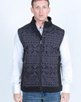 Mens Aztec SoftShell Concealed Carry Water-Resistant Vest - Black