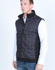 Mens Aztec SoftShell Concealed Carry Water-Resistant Vest - Black