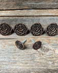 Copper Rose Western Concho W107