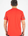 Men's Cotton Orange Rhinestone T-shirt