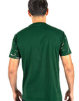 Men's Cotton Green Rhinestone T-shirt