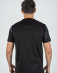 Men's Cotton Black Rhinestone T-shirt