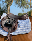 Satin Classic Jump Saddle Pad - Lavender Mist