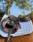 Satin Classic Jump Saddle Pad - Lavender Mist