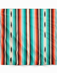 TEAL SERAPE WILD RAG