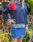 Reese's Rose Sweater