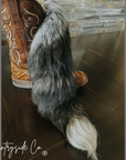Genuine Silver Fox Tails