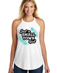 Just a Small Town Girl Graphic Sleeveless Tee Tank Top