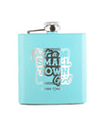 Just a Small Town Girl Flask Gift - Bourbon Cowgirl