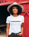 Smokeshow Graphic Tee Shirt for Country Girls- Bourbon Cowgirl