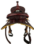 15.5" Sunflower Barrel Saddle