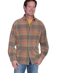 Corduroy Plaid Shirt - TR-052