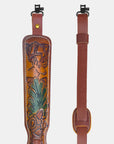 Trophy Custom Padded Rifle Sling - Grazing Deer