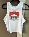 Cowboy Cropped Tank