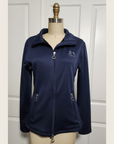 Navy Velvet-lined Jacket