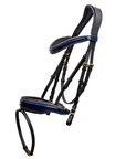 The Revolution Cobalt Blue Snaffle Bridle