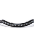 The Eiffel Tower Black Leather Snaffle Bridle