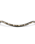 Azteca - Crystal Slimline Browband with Snaps