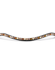 Orange County - Crystal Slimline Browband with Snaps