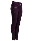 Evolution Full Seat Breeches - Dark Plum - HIGH WAIST