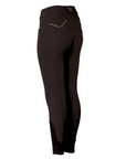 Evolution Knee Patch Breeches - Black with Rose Gold