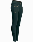 Evolution Full Seat Breeches - Spruce & Rose Gold