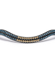 Limelight Two Row Wave Browband - Dusk To Dawn