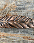 Copper Feather Western Concho W169