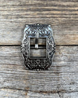 Antique Silver Western Buckles - Assorted