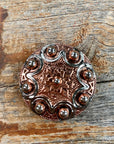 Copper Dots Western Concho W184