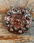 Copper Dots Western Concho W184