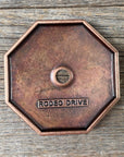 Copper Dot and Coral Enamel Western Concho Jacket 2.5" W223JK