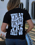 WHAT NUMBER ARE THEY ON | TEE