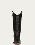 Z5072 - WOMEN'S EMBROIDERY BLACK SNIP TOE COWBOY BOOT