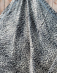 35X35" Snow Leopard Wild Rag / Scarf - W203 Slide WRC167B