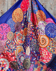 35X35"  Multi-Colored Fiesta Wild Rag / Scarf WR910