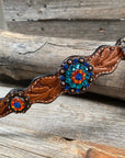 Light Oil Floral Wither Strap