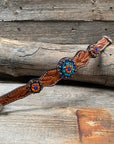Light Oil Floral Wither Strap