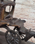 Stagecoach Coach Horse Carriage Bronze Sculpture - Limited Edition