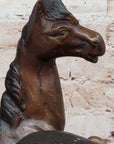 BUFFALO HUNT by Frederic Remington Native American Western Bronze Statue Sculpture 13" x 17"