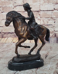 Ranger by Frederic Remington - Bronze Sculpture Statue Western Cowboy
