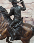Ranger by Frederic Remington - Bronze Sculpture Statue Western Cowboy